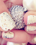 20 Neutral Colored Wedding Nails - Wedding Inspiration - AngelSpringsEvents.com